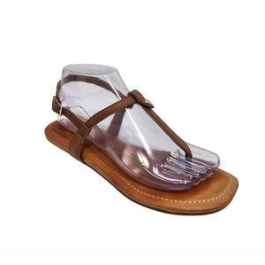 UGG Australia Madeena Strappy Leather Thong Sandals Women's Size 7.5